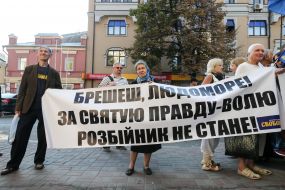 The action near the Podolsk district court