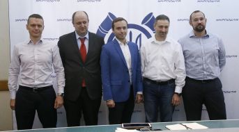 Alexander Nachod, Sergei Galagan, Alexander Pertsovsky, Igor  Smilyanskii and Alexander Cherniavsky