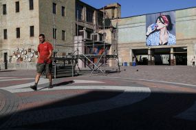 Preparations for the festival "GogolFest"