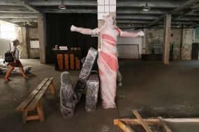 Preparations for the festival "GogolFest"