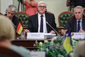 Frank-Walter Steinmeier, and Jean-Marc Ayrault