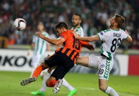 Europa League. FC "Konyaspor" - FC "Shakhter" (Ukraine)