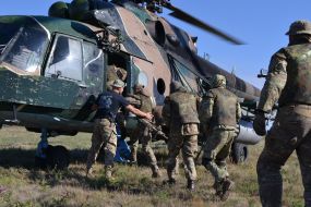 Special tactical exercises of special forces