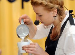 Участница Х Регионального Чемпионата Бариста