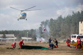 Extinguishing conventional fire
