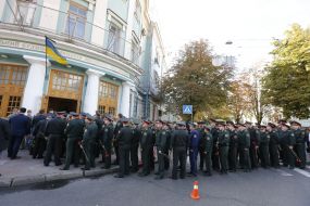 Farewell ceremony with Andrei Taranov