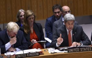 Boris Johnson and John Kerry