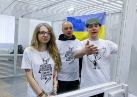 Eugene Koshelyuk, Vita Zaveruha and Andrew Romaniuk