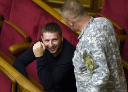 Volodymyr Parasiuk and Yuri Bereza