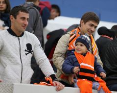 Fans of FC "Shakhter" (Donetsk)