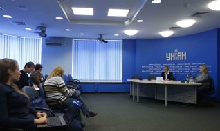 Press-conference by Tetiana Baranovska
