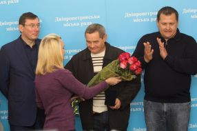 Yuriy Lutsenko, Valery Timonin, Borys Filatov