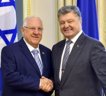 Petro Poroshenko and Reuven Rivlin