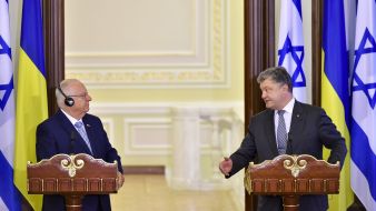 Petro Poroshenko and Reuven Rivlin