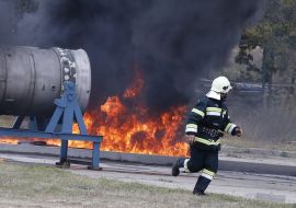 Учения аварийно-спасательных служб