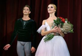 Tristan Dobrovny and Victoria Zvarych
