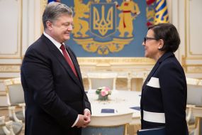 Петро Порошенко та Пенні Пріцкер