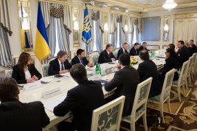 Зустріч Петра Порошенка та Пенні Пріцкер