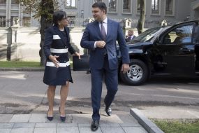 Володимир Гройсман та Пенні Пріцкер