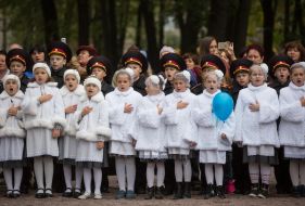 The Cadets had a watch in memory of Babi Yar