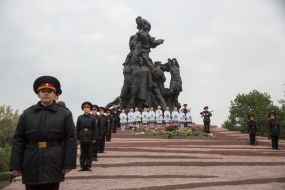 The Cadets had a watch in memory of Babi Yar