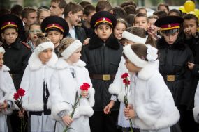 The Cadets had a watch in memory of Babi Yar
