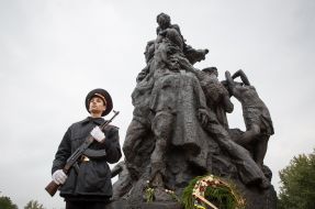 The Cadets had a watch in memory of Babi Yar