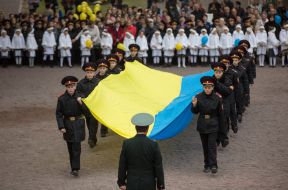 The Cadets had a watch in memory of Babi Yar