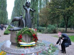Monument "Children shot in Babi Yar"