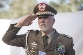 Farewell ceremony with the former President of Israel Shimon Peres