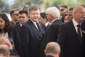 Petro Poroshenko, Frank-Walter Steinmeier
