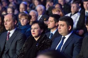 Andri Parubii and Volodymyr Groisman