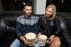 Arthur Gaspar and Kateryna Tsyvun