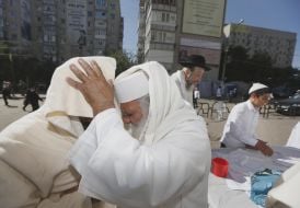 Хасиды в Умани