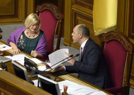 Irina Gerashchenko, Andriy Paruby