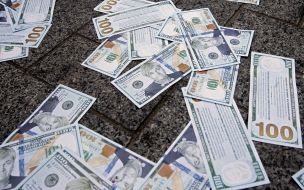 The action near the US Embassy building