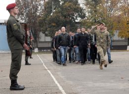 Sending conscripts for military service