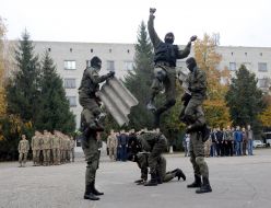 Demonstration performances of cadets
