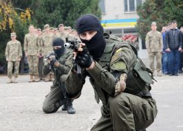 Demonstration performances of cadets