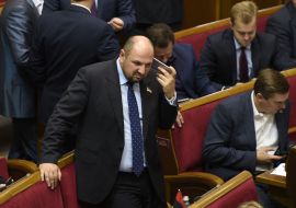 The meeting of the Verkhovna Rada of Ukraine