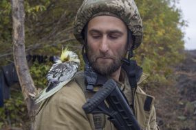 Украинские военные в зоне АТО