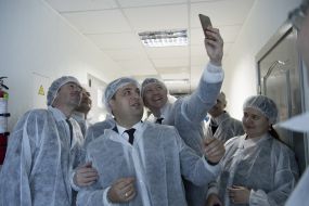 Vladimir Groisman, Taras Kutovoy and Oksana Markarova