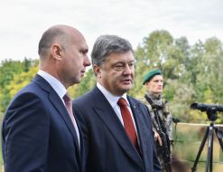 Petro Poroshenko and Pavel Philip