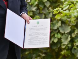 Petro Poroshenko attended a vineyard