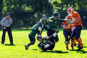 American Football. FC "Lesoruby" (Uzhgorod) - FC "Bulldogs" (Kyiv)