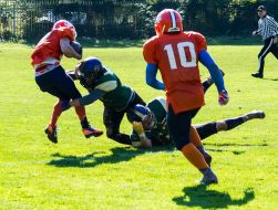 American Football. FC "Lesoruby" (Uzhgorod) - FC "Bulldogs" (Kyiv)