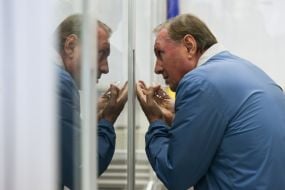 Олександр Єфремов на засіданні суду