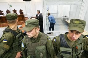 Олександр Єфремов на засіданні суду