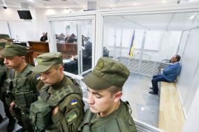 Олександр Єфремов на засіданні суду