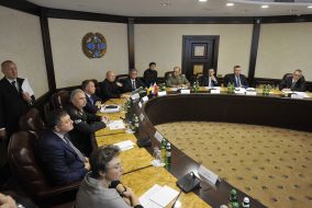 Meeting of Oleksandr Turchynov and Pavel Soloh